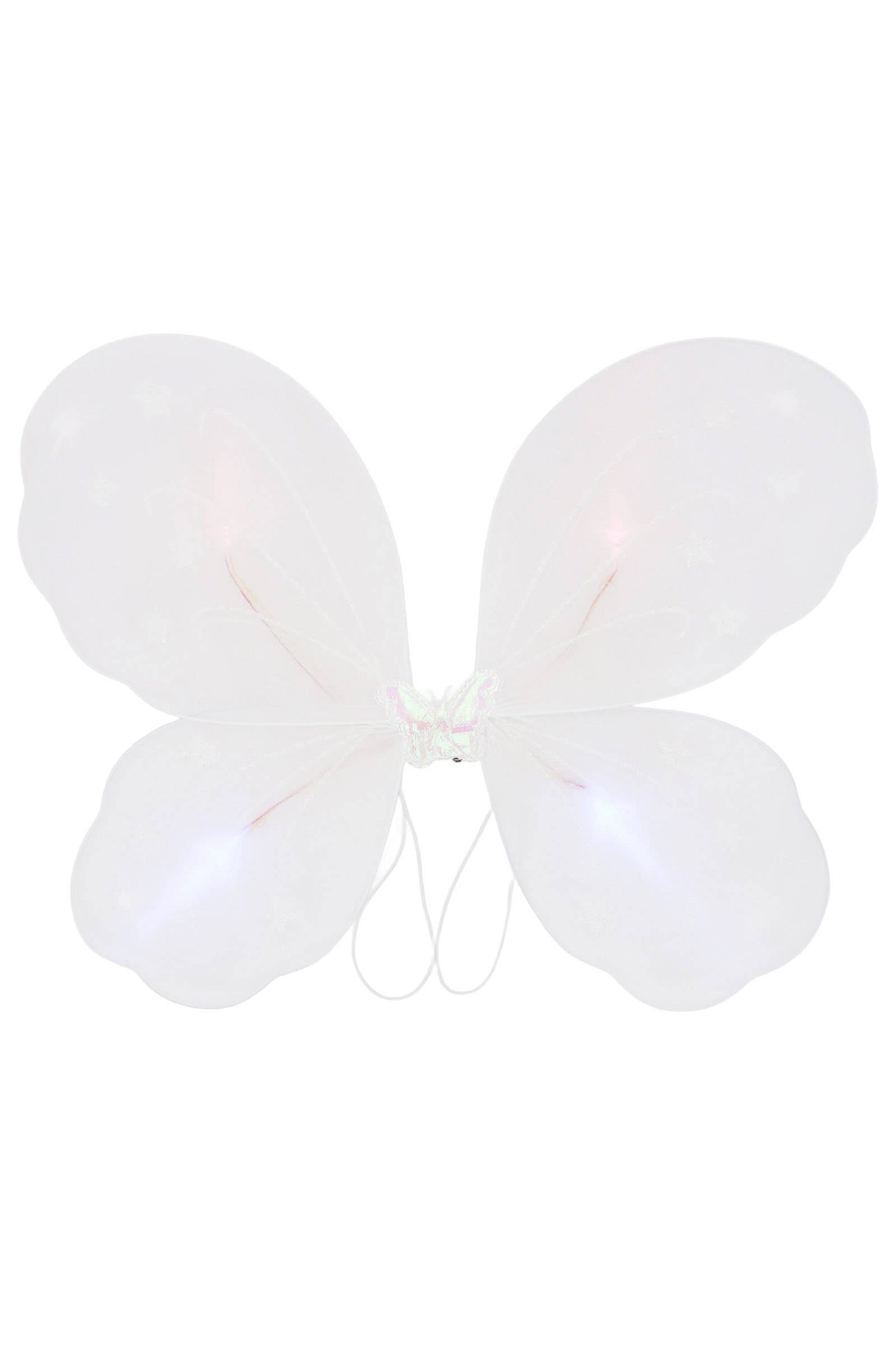 Kids Light-Up Star Glittery Fairy Costume Wings