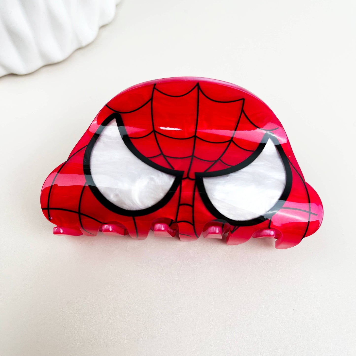 Cartoon animal hair clips crab spiderman claw clip: Crab