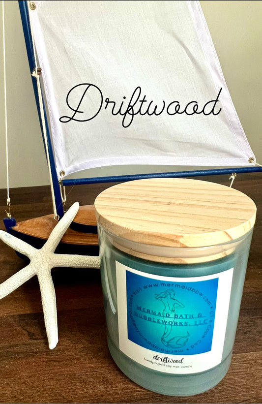 Driftwood Swirl Candle