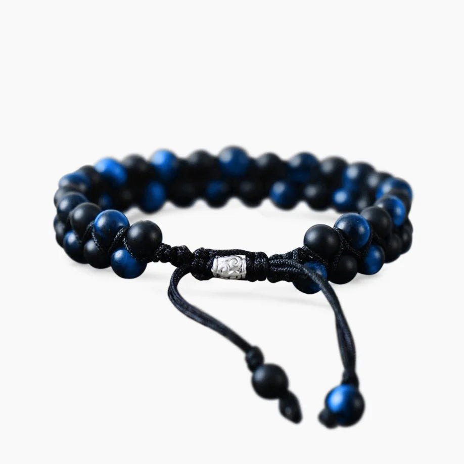 Mens onyx energy bracelet