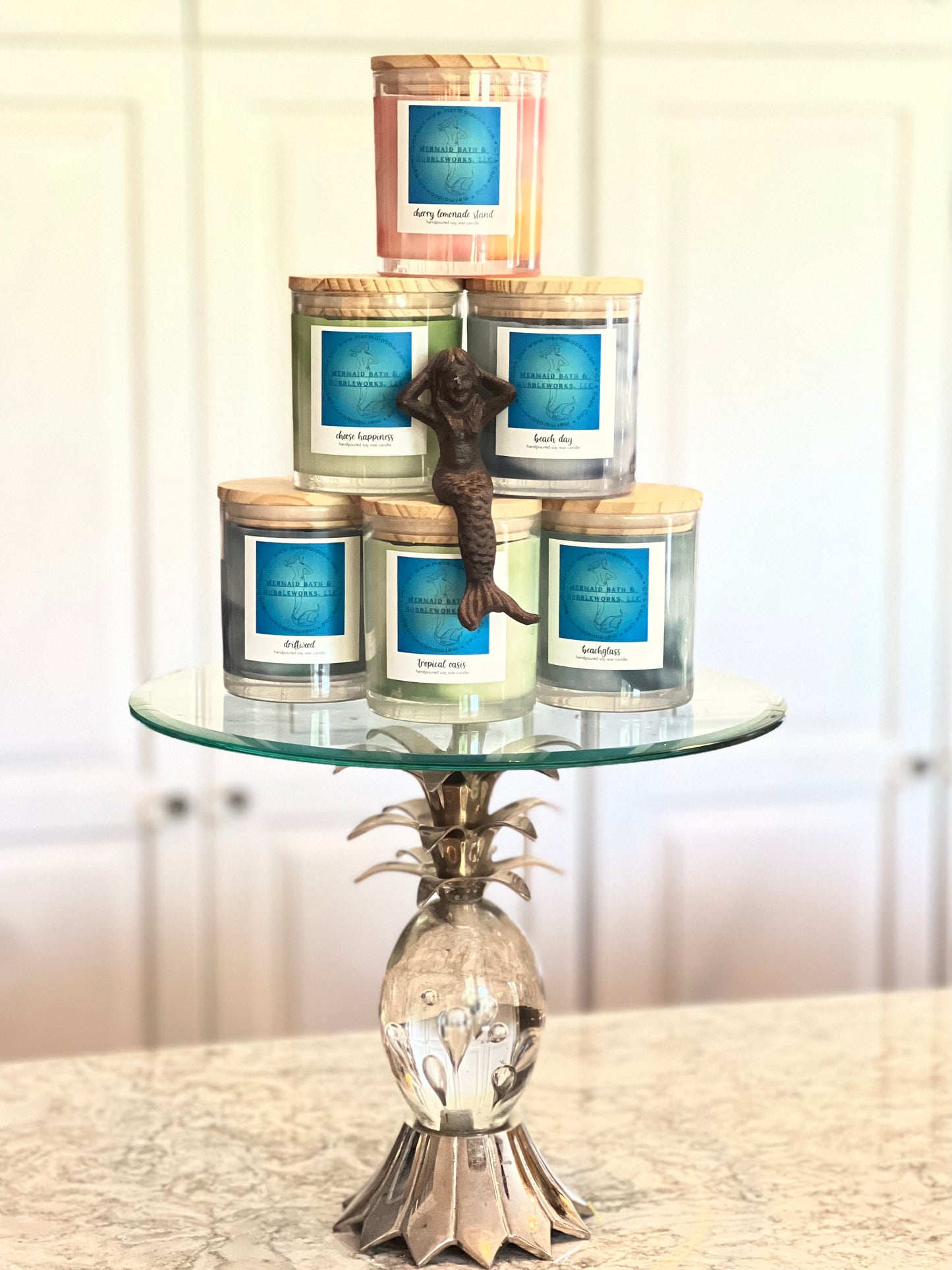 Choose Happiness Swirl Candle