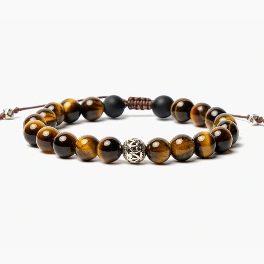 Men's Tiger Eye Tibetan Bracelet