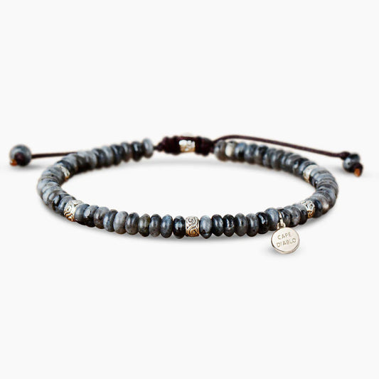 Gray Jasper Tibetan Bracelet