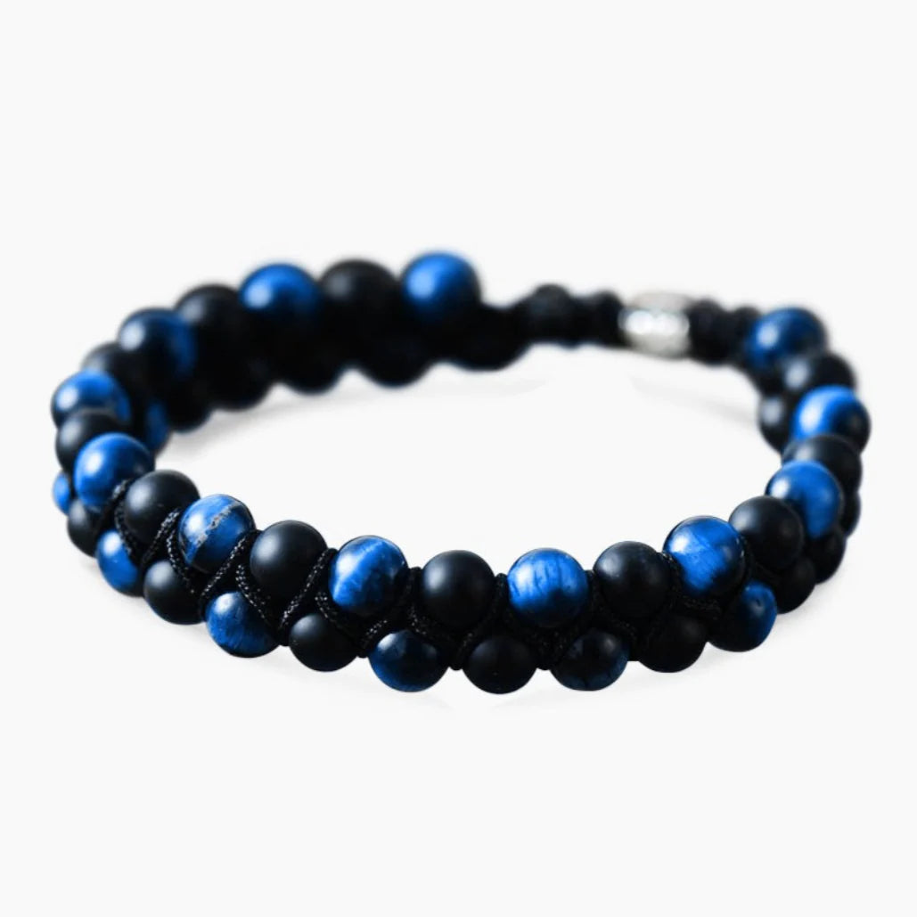 Mens onyx energy bracelet