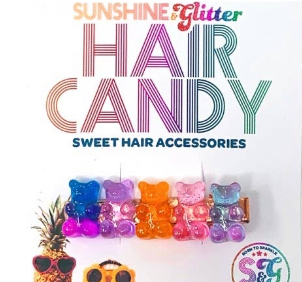 HAIR CANDY Sweet Hair Accessories - Gummy Bear Hair Clip