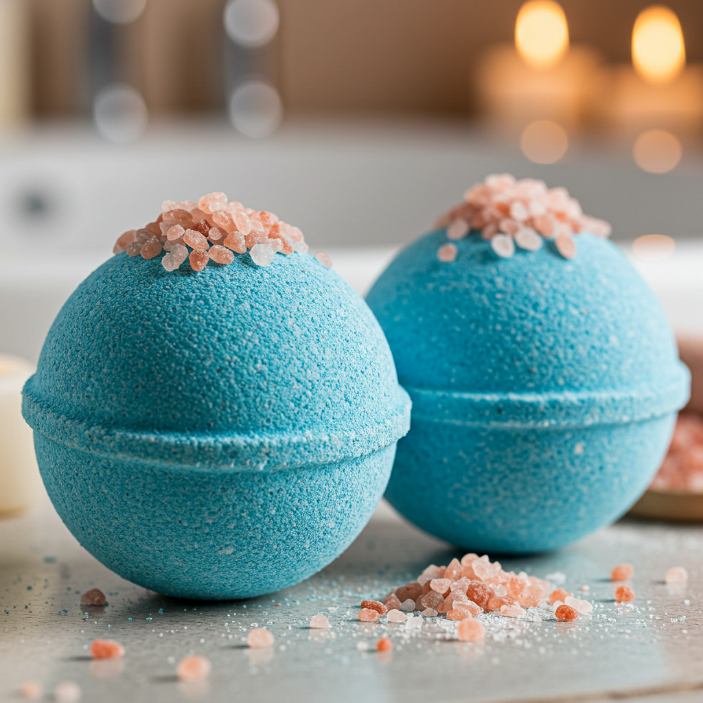 Build Your Own Bath Bomb (set of 6) - with essential oil & natural color