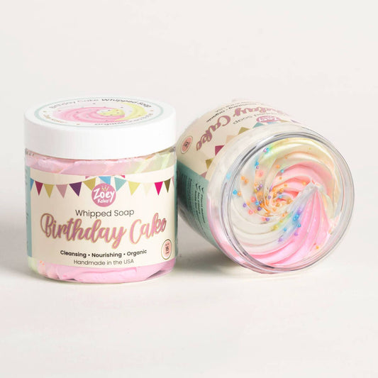 Birthday Cake Whipped Soap