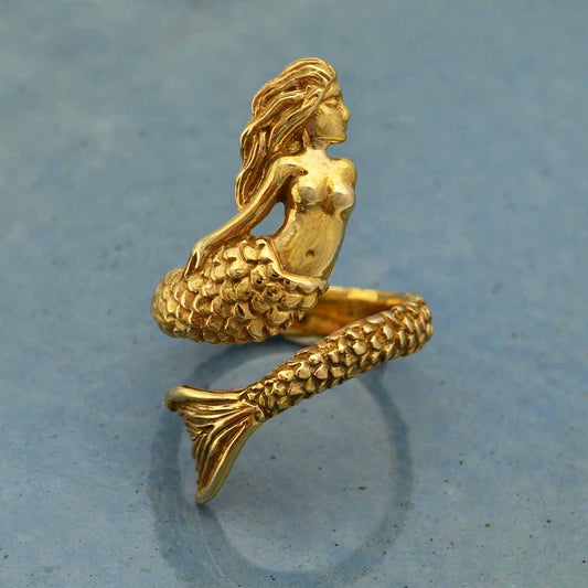 Mermaid Ring - Adjustable Ring