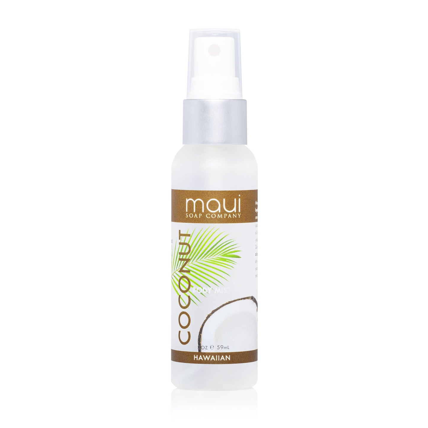 Coconut Hawaiian Body Mist - Alcohol-Free & Hydrating