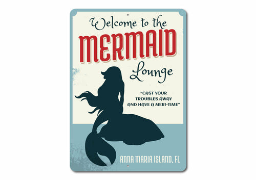 Mermaid Lounge Sign