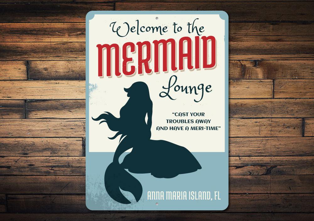 Mermaid Lounge Sign