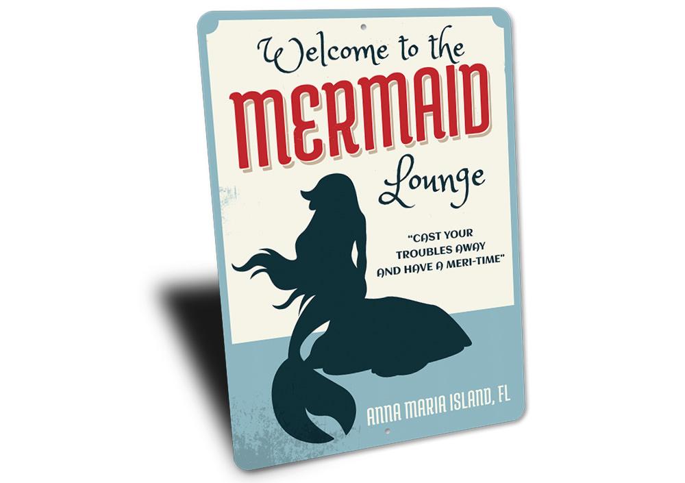 Mermaid Lounge Sign