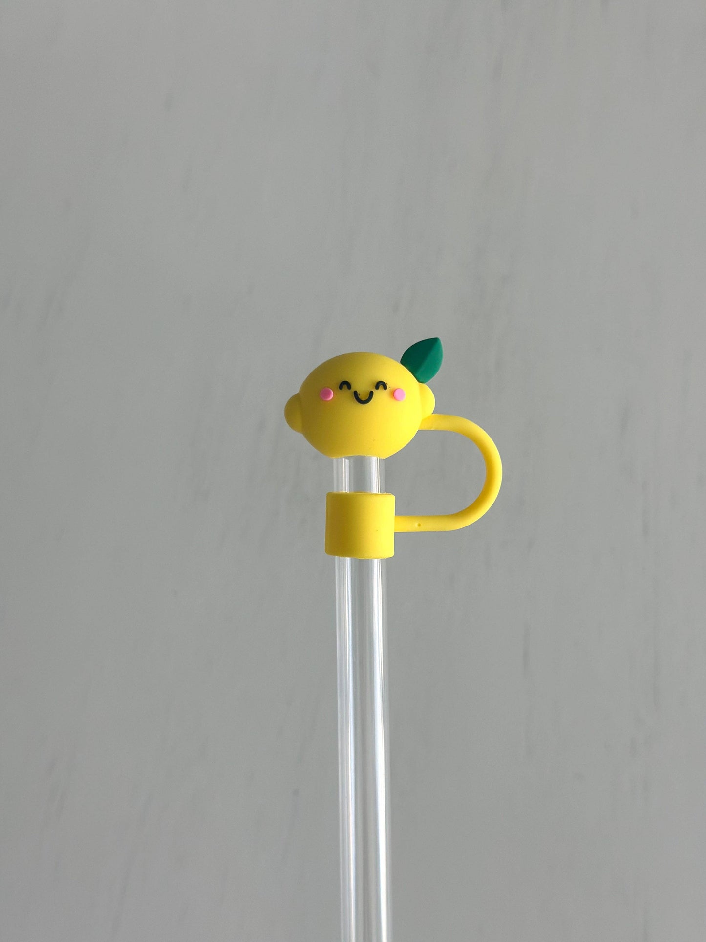 Straw Cover 10MM "Happy Lemon" on