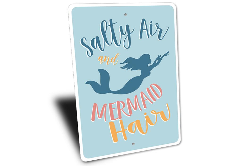 Mermaid Hair Beach Sign