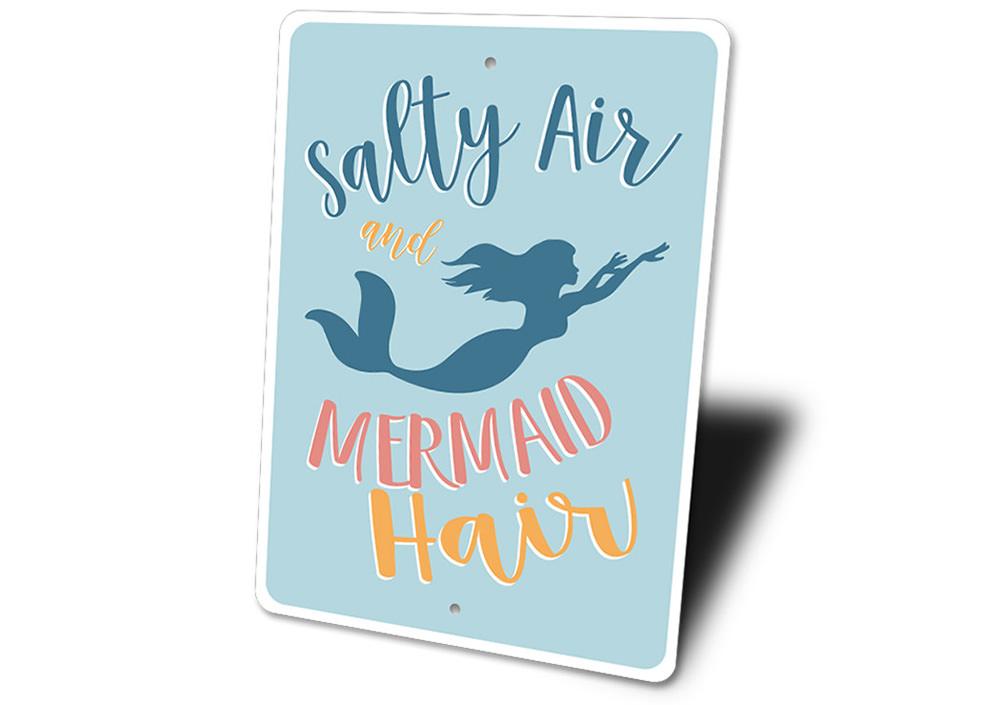 Mermaid Hair Beach Sign