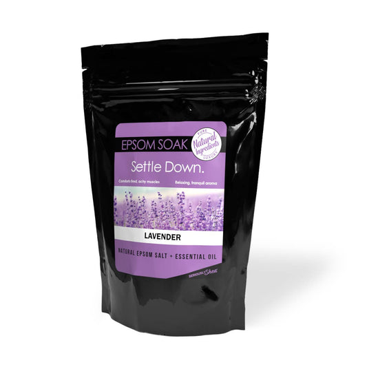 Essential Oil Epsom Soak Salt | Settle Down