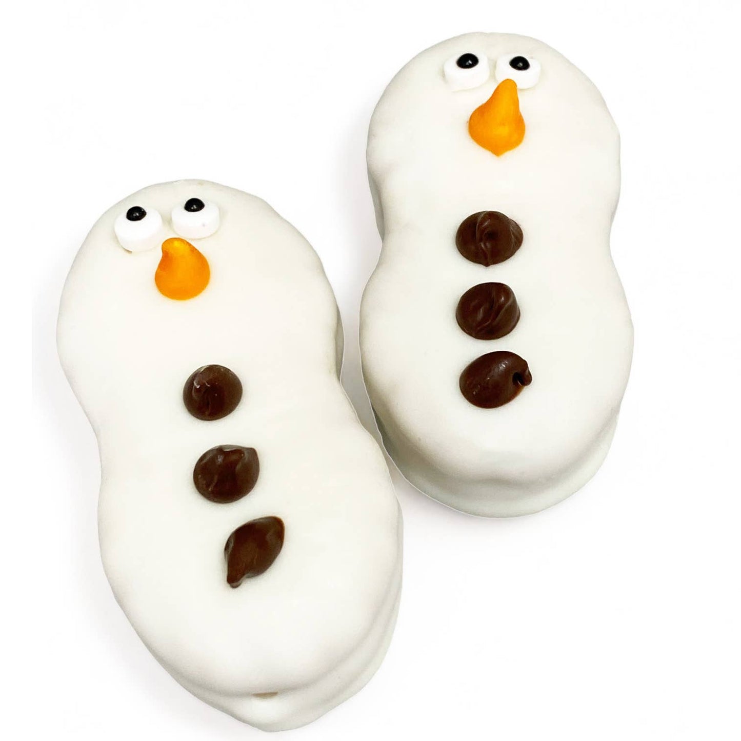 Snowman Peanut Butter Cookies Holiday Candy Christmas Gifts