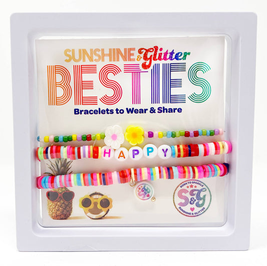 BESTIES HAPPY Bracelet Sets