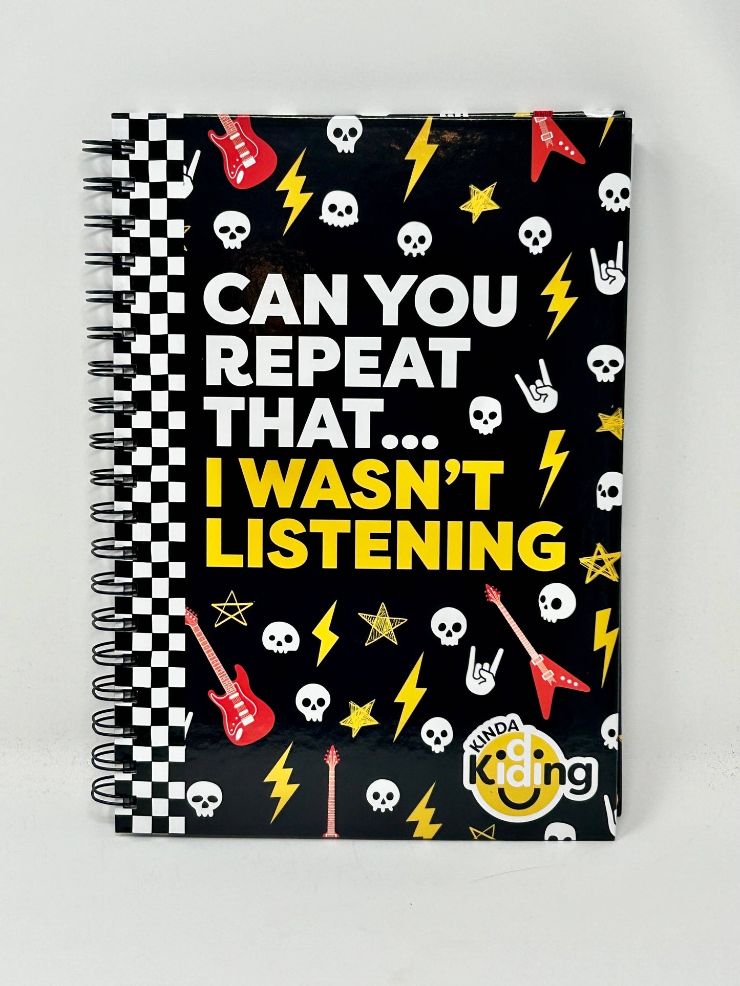 Can You Repeat that I Wasn't Listening Spiral Notebook