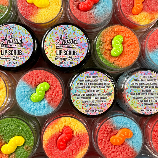 Gummy Worm Lip Scrub