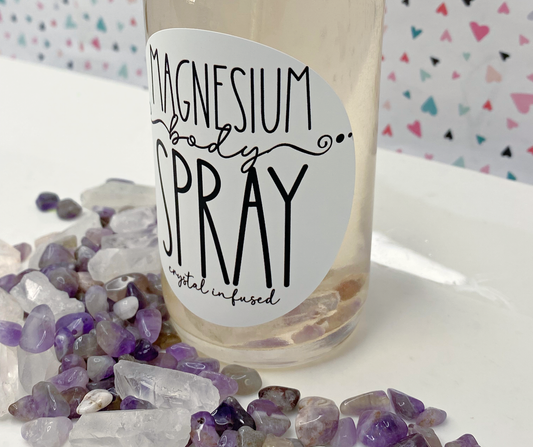 Crystal Infused Magnesium Spray