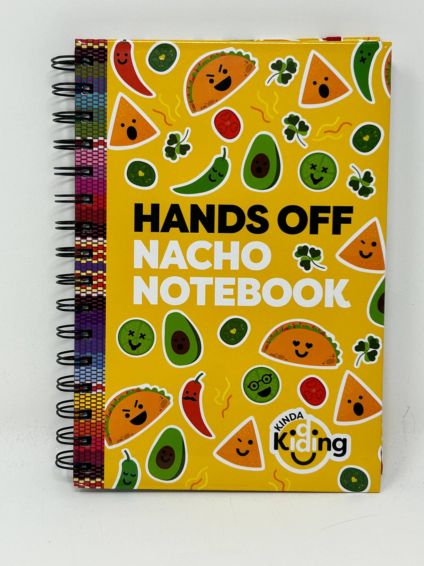 Hands Off Nacho Spiral-Bound Notebook