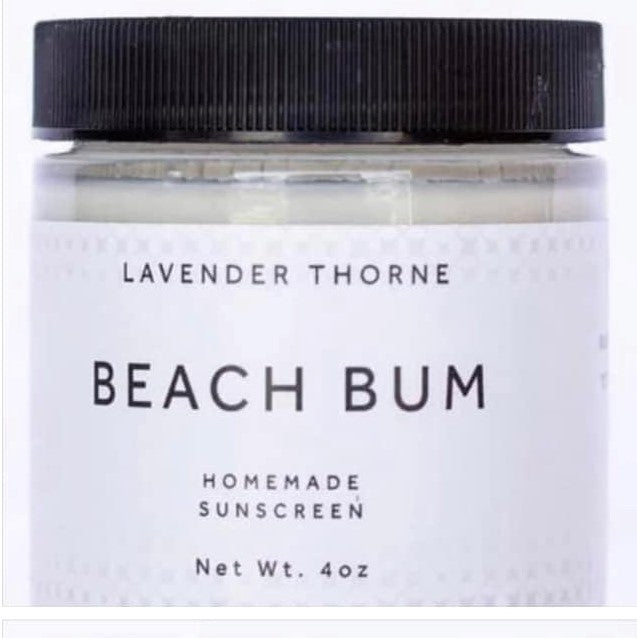 Beach Bum Natural Sun Balm