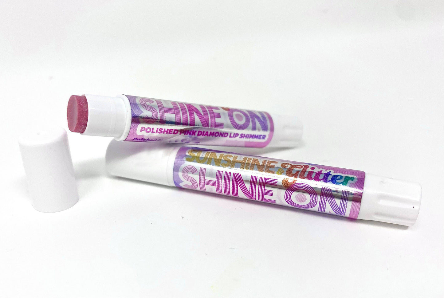 SHINE ON Polished Pink Diamond Organic Lip Shimmer