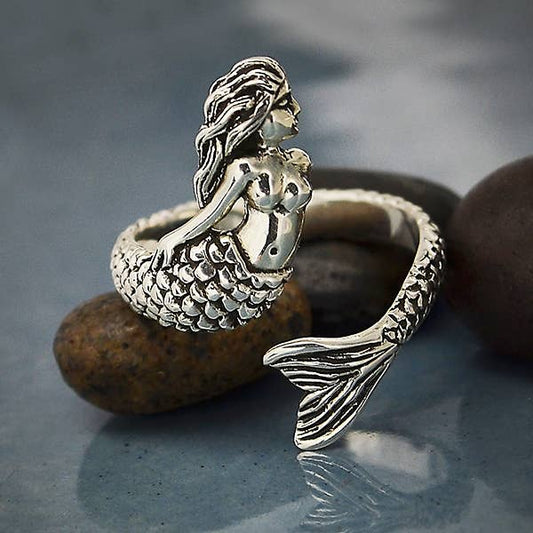 Mermaid Ring - Adjustable Ring