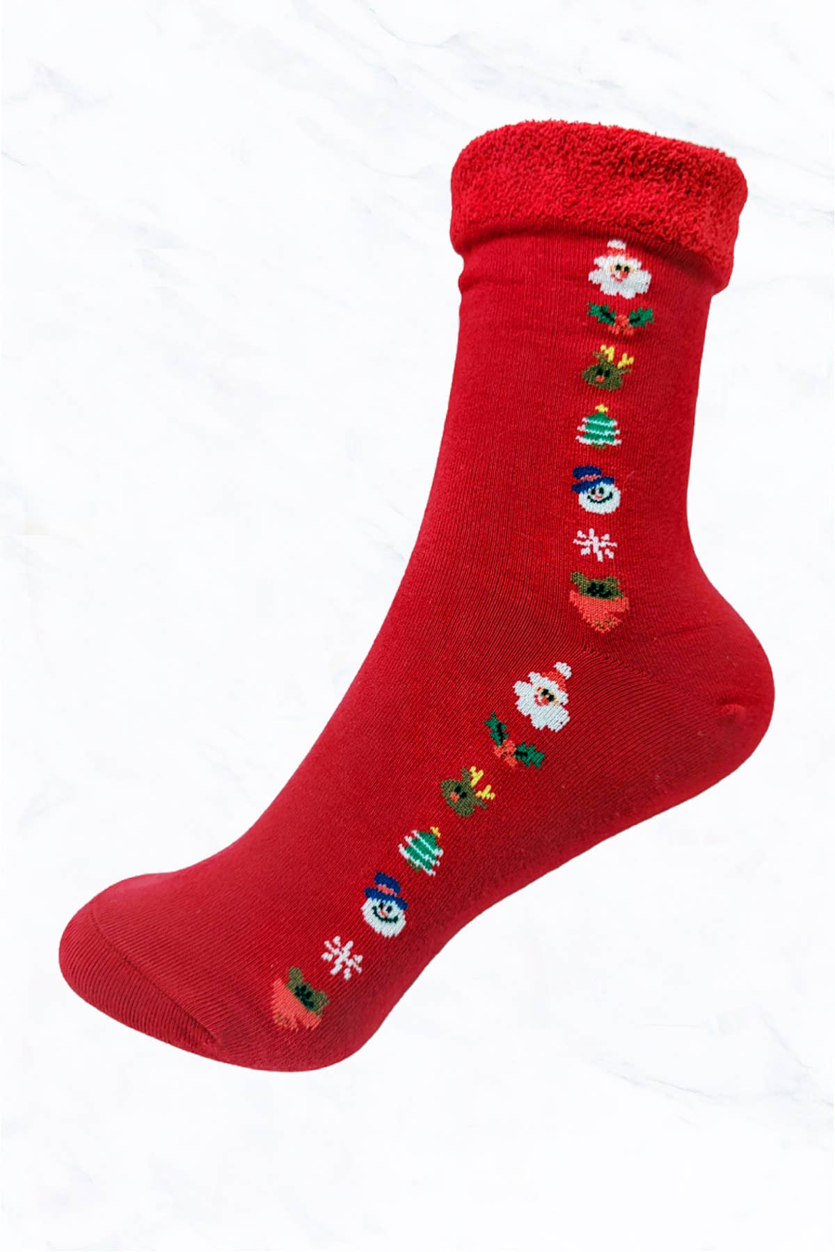 Christmas Holiday Theme Socks in a reusable ornament